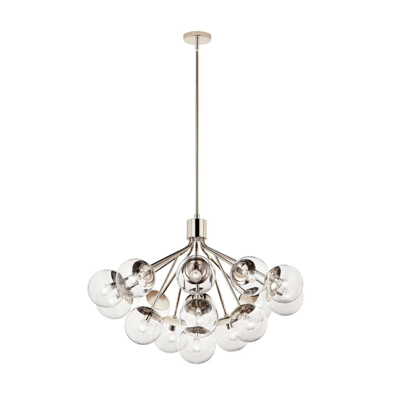 Kichler 52702 Silvarious 16-lt 38" Chandelier