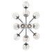 Kichler 52703 Silvarious 12-lt 48" Chandelier