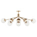 Kichler 52703 Silvarious 12-lt 48" Chandelier-Champagne Bronze