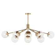 Kichler 52703 Silvarious 12-lt 48" Chandelier-Champagne Bronze