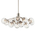 Kichler 52703 Silvarious 12-lt 48" Chandelier
