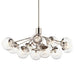 Kichler 52703 Silvarious 12-lt 48" Chandelier