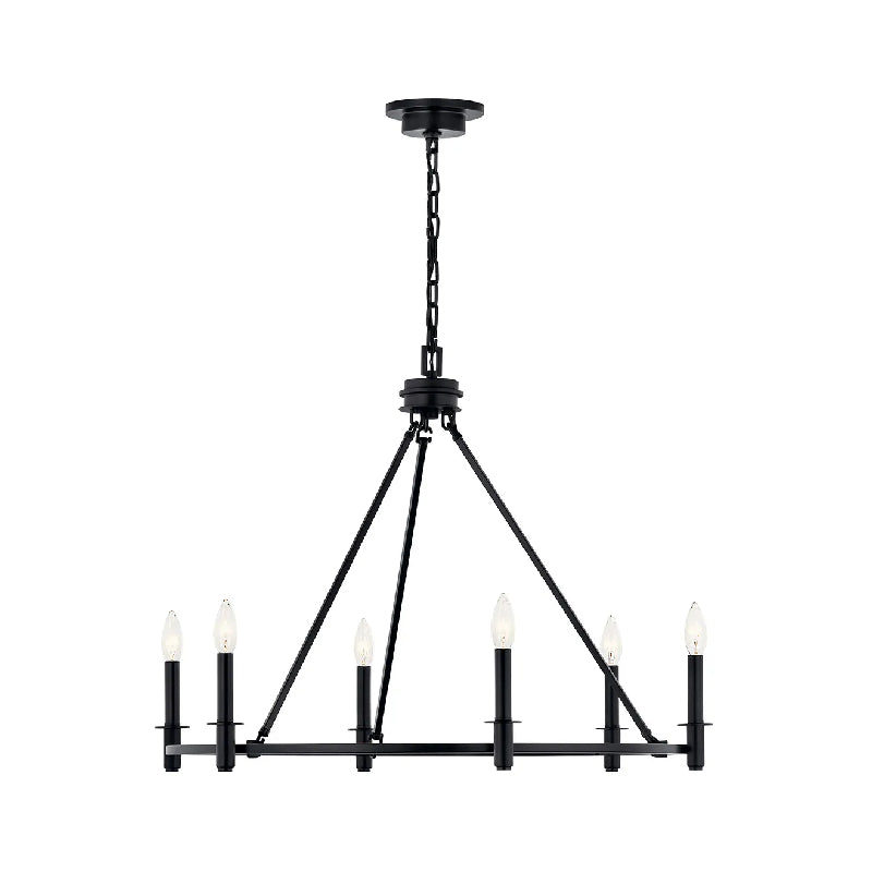 Kichler 52705 Carrick 6-lt 32" Chandelier