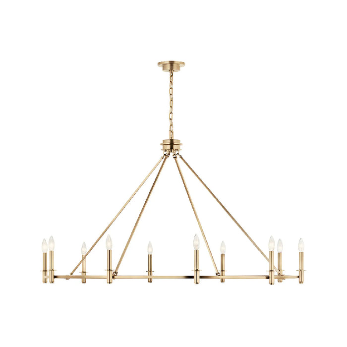 Kichler 52707 Carrick 10-lt 54" Chandelier