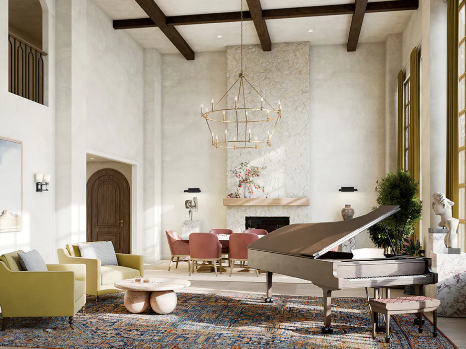 Kichler 52708 Carrick 18-lt 54" Chandelier