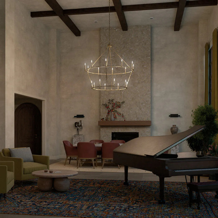 Kichler 52708 Carrick 18-lt 54" Chandelier