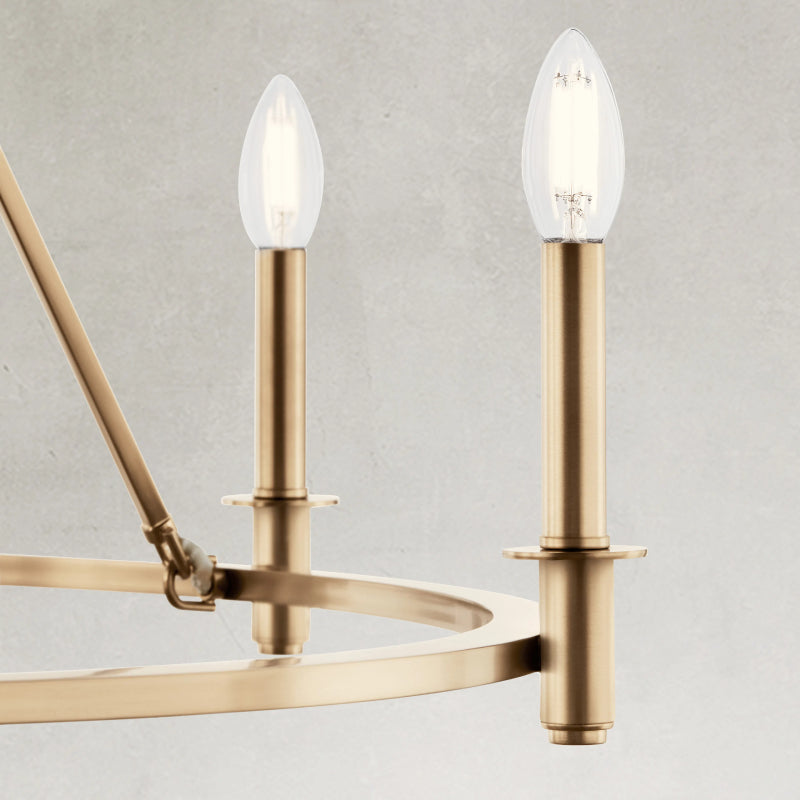 Kichler 52708 Carrick 18-lt 54" Chandelier