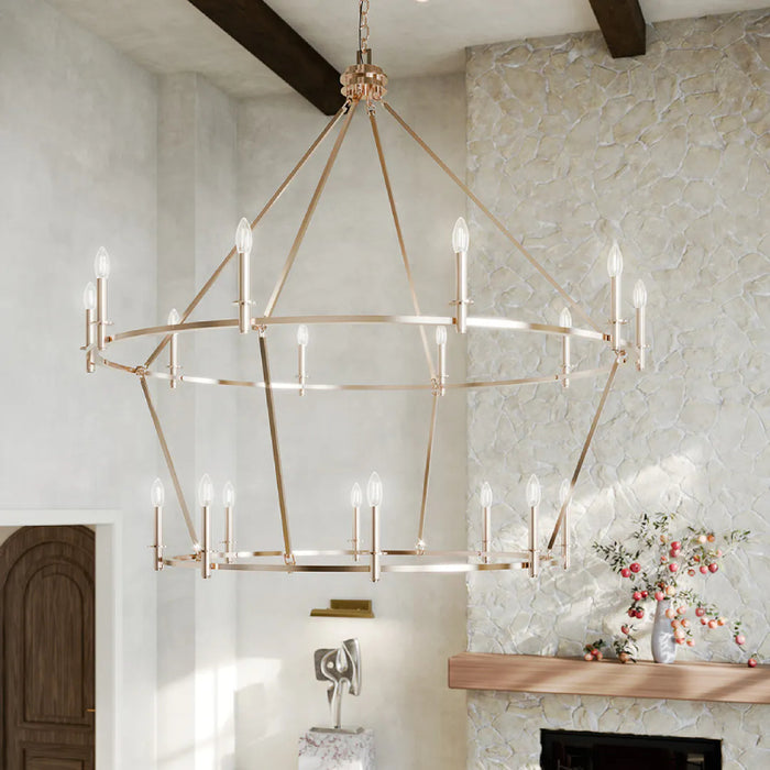 Kichler 52708 Carrick 18-lt 54" Chandelier