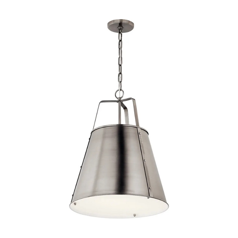 Kichler 52711 Etcher 2-lt 18" Pendant - Classic Pewter