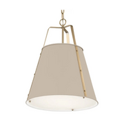 Kichler 52711 Etcher 2-lt 18" Pendant - Greige/Champagne Bronze