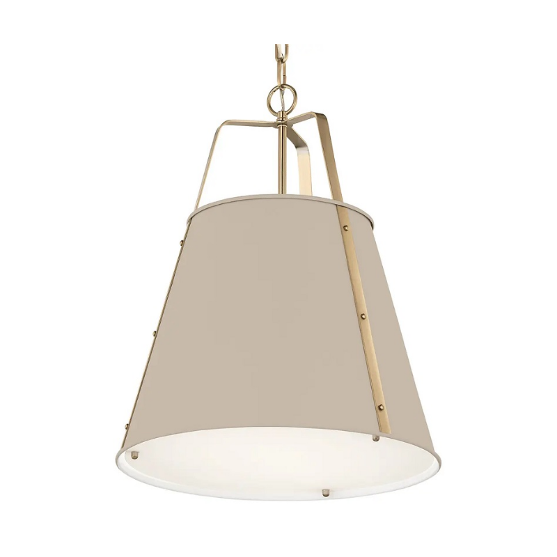 Kichler 52711 Etcher 2-lt 18" Pendant - Greige/Champagne Bronze