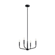 Kichler 52716 Madden 4-lt 20" Chandelier-Black