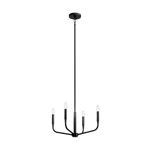 Kichler 52716 Madden 4-lt 20" Chandelier-Black
