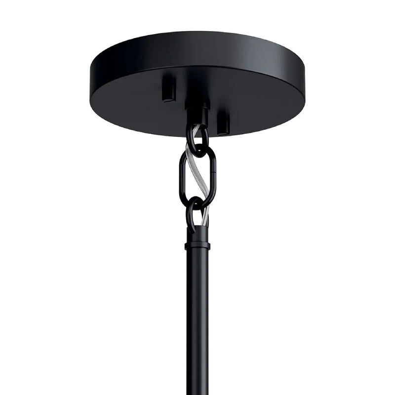 Kichler 52716 Madden 4-lt 20" Chandelier-Black