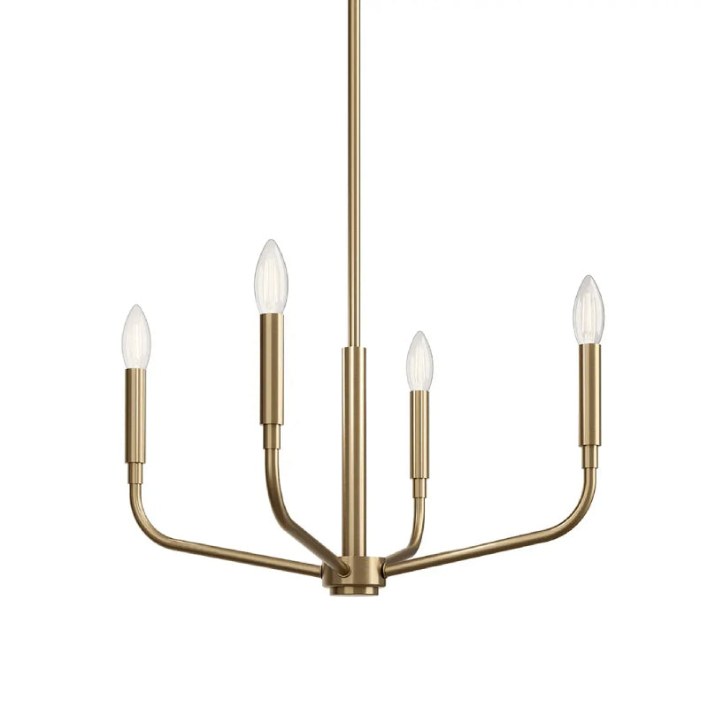 Kichler 52716 Madden 4-lt 20" Chandelier - Champagne Bronze