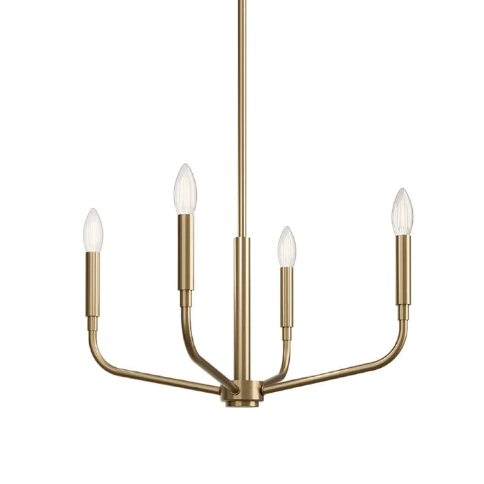 Kichler 52716 Madden 4-lt 20" Chandelier - Champagne Bronze