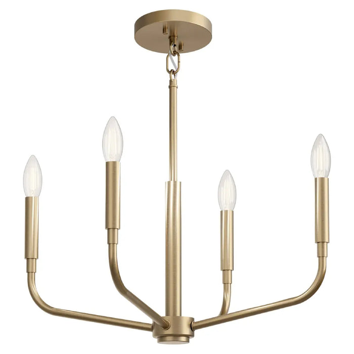 Kichler 52716 Madden 4-lt 20" Chandelier - Champagne Bronze