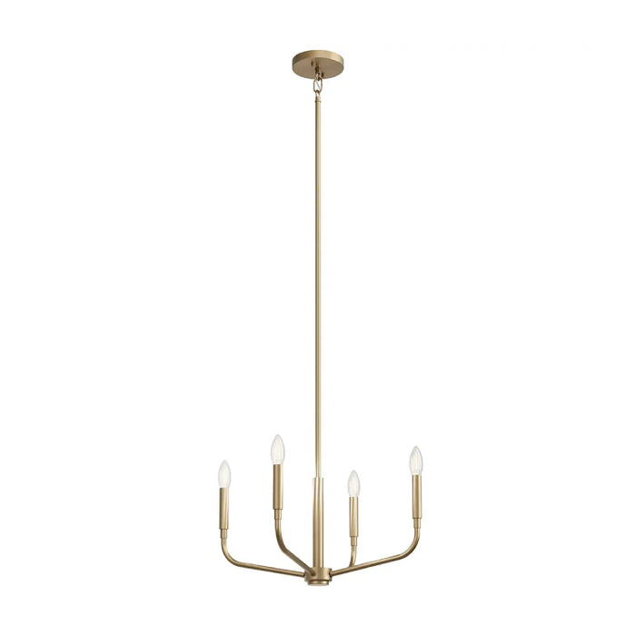 Kichler 52716 Madden 4-lt 20" Chandelier - Champagne Bronze