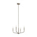 Kichler 52716 Madden 4-lt 20" Chandelier-Brushed Nickel