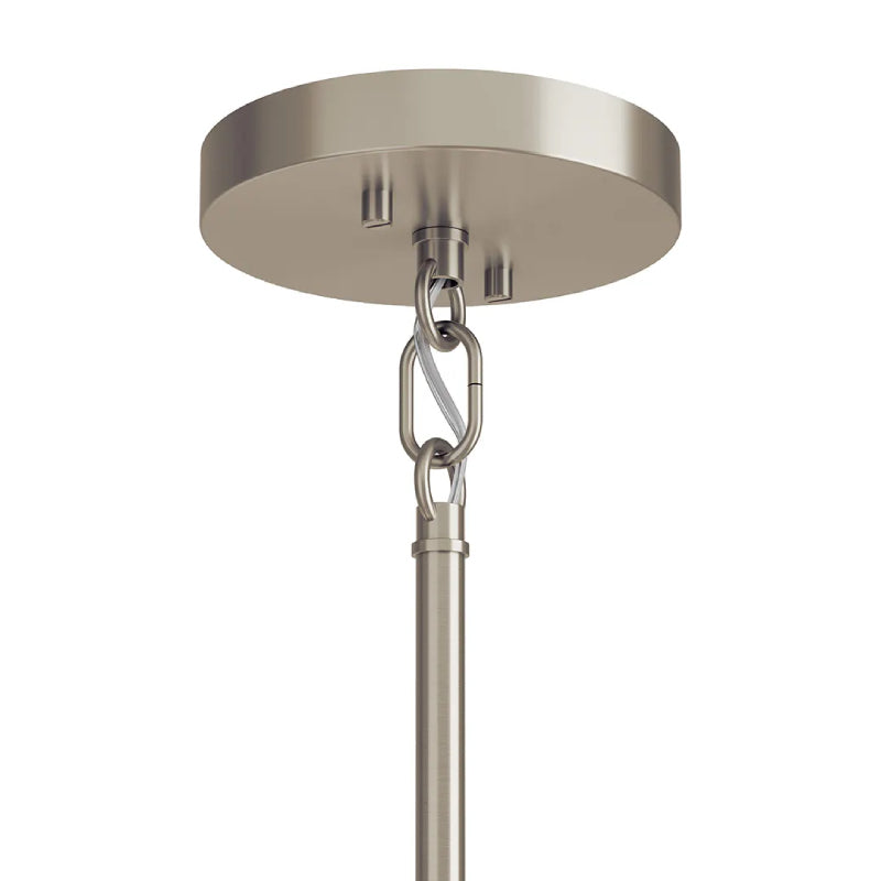 Kichler 52716 Madden 4-lt 20" Chandelier-Brushed Nickel