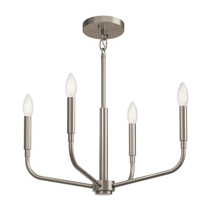 Kichler 52716 Madden 4-lt 20" Chandelier-Brushed Nickel