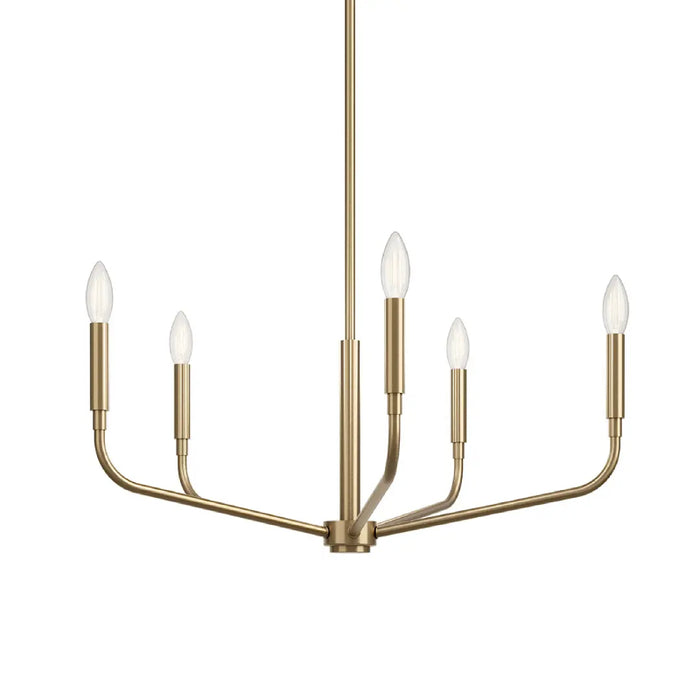 Kichler 52717 Madden 5-lt 26" Chandelier - Champagne Bronze