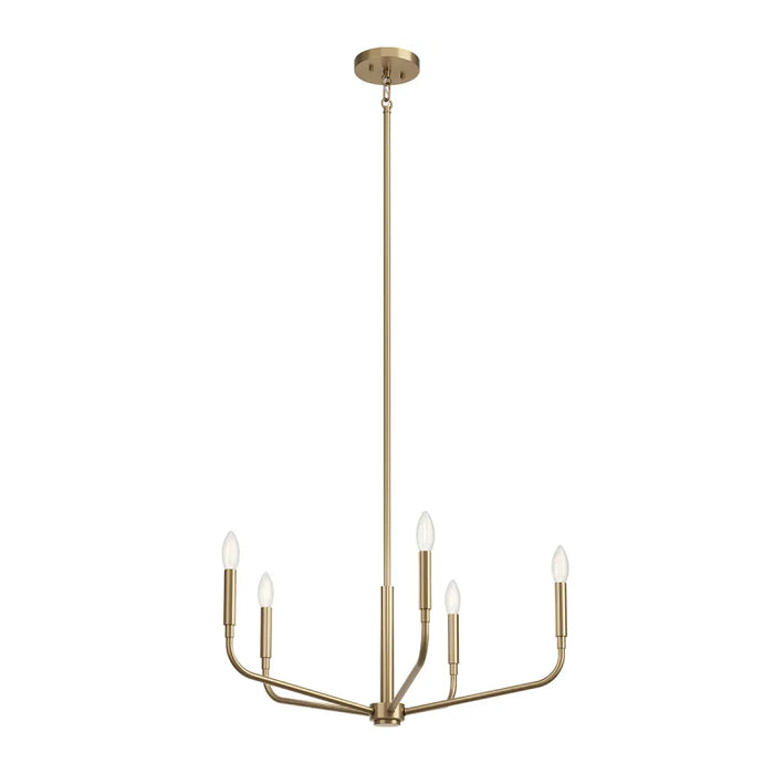Kichler 52717 Madden 5-lt 26" Chandelier - Champagne Bronze