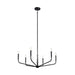 Kichler 52718 Madden 6-lt 32" Chandelier-Black