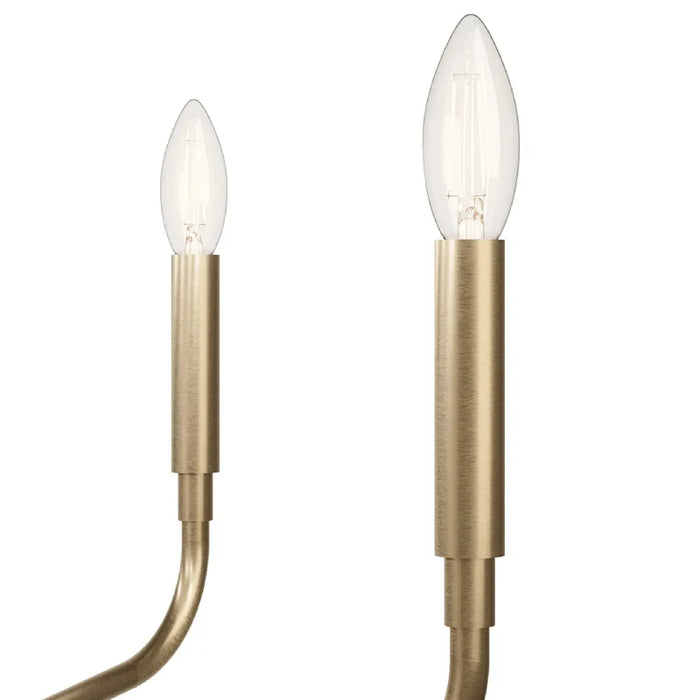 Kichler 52718 Madden 6-lt 32" Chandelier - Champagne Bronze
