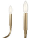 Kichler 52718 Madden 6-lt 32" Chandelier - Champagne Bronze