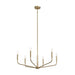 Kichler 52718 Madden 6-lt 32" Chandelier - Champagne Bronze