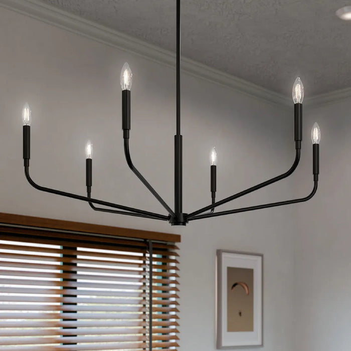 Kichler 52719 Madden 6-lt 38" Chandelier