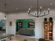 Kichler 52719 Madden 6-lt 38" Chandelier