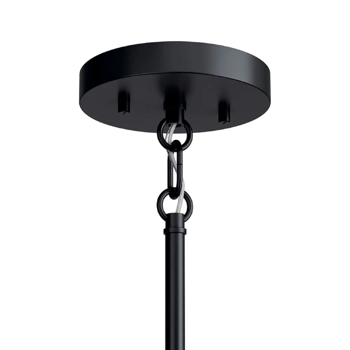Kichler 52719 Madden 6-lt 38" Chandelier-Black