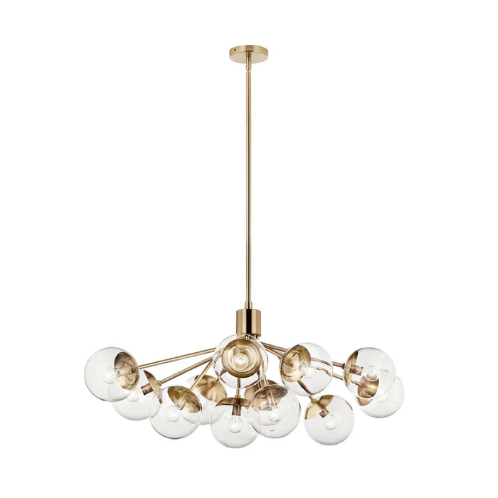 Kichler 52703 Silvarious 12-lt 48" Chandelier