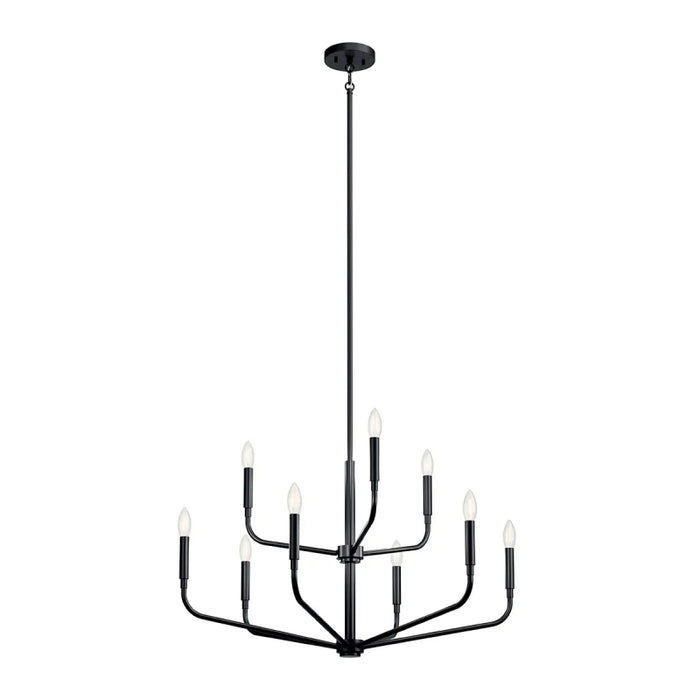 Kichler 52720 Madden 9-lt 32" Chandelier - Black