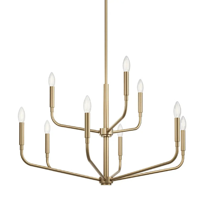 Kichler 52720 Madden 9-lt 32" Chandelier - Champagne Bronze