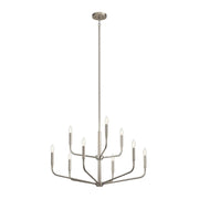 Kichler 52720 Madden 9-lt 32" Chandelier - Brushed Nickel