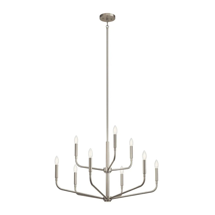 Kichler 52720 Madden 9-lt 32" Chandelier - Brushed Nickel
