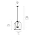 Kichler 52722 Madden 4-lt 16" Pendant