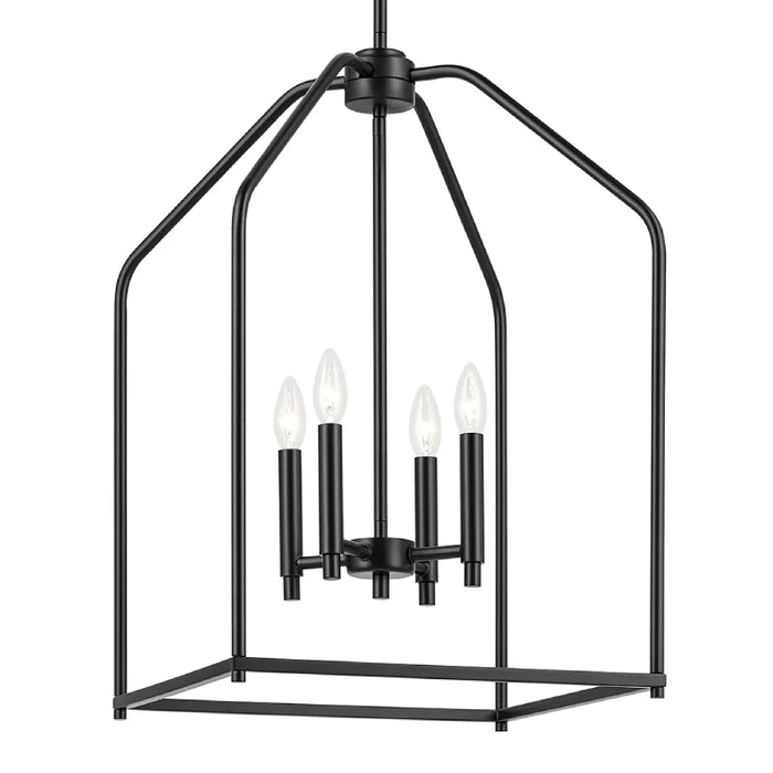 Kichler 52722 Madden 4-lt 16" Pendant - Black