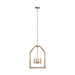 Kichler 52722 Madden 4-lt 16" Pendant - Champagne Bronze