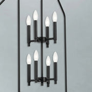 Kichler 52723 Madden 8-lt 20" Pendant - Black