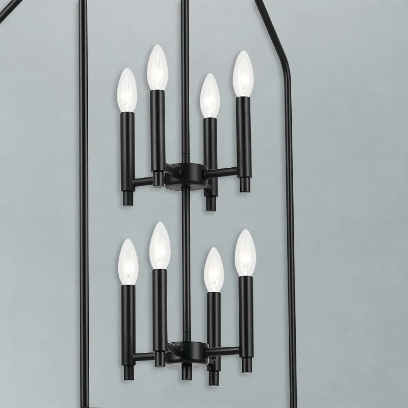 Kichler 52723 Madden 8-lt 20" Pendant - Black