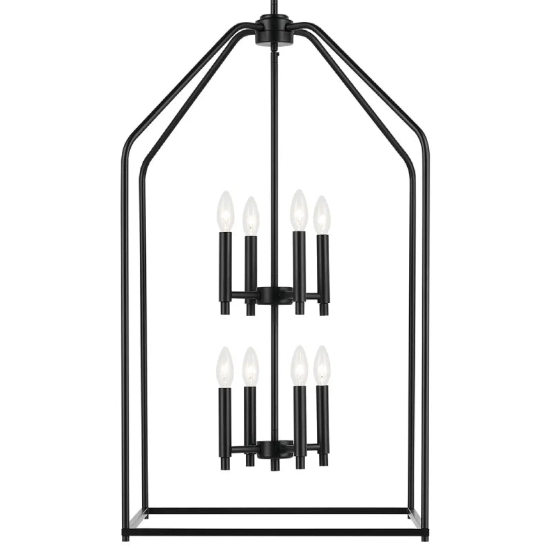 Kichler 52723 Madden 8-lt 20" Pendant - Black
