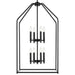 Kichler 52723 Madden 8-lt 20" Pendant - Black