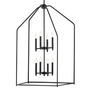 Kichler 52724 Madden 8-lt 24" Pendant - Black