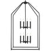 Kichler 52724 Madden 8-lt 24" Pendant - Black