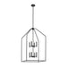 Kichler 52724 Madden 8-lt 24" Pendant - Black