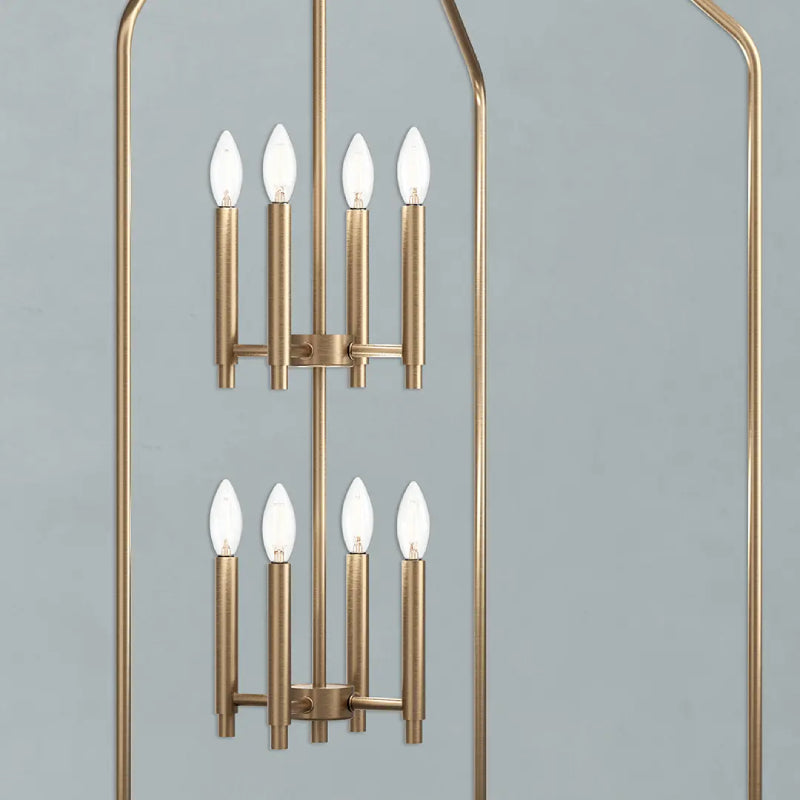 Kichler 52724 Madden 8-lt 24" Pendant - Champagne Bronze